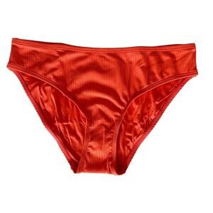 Andie Swim The Bikini Bottom Ribbed‎ Size Large